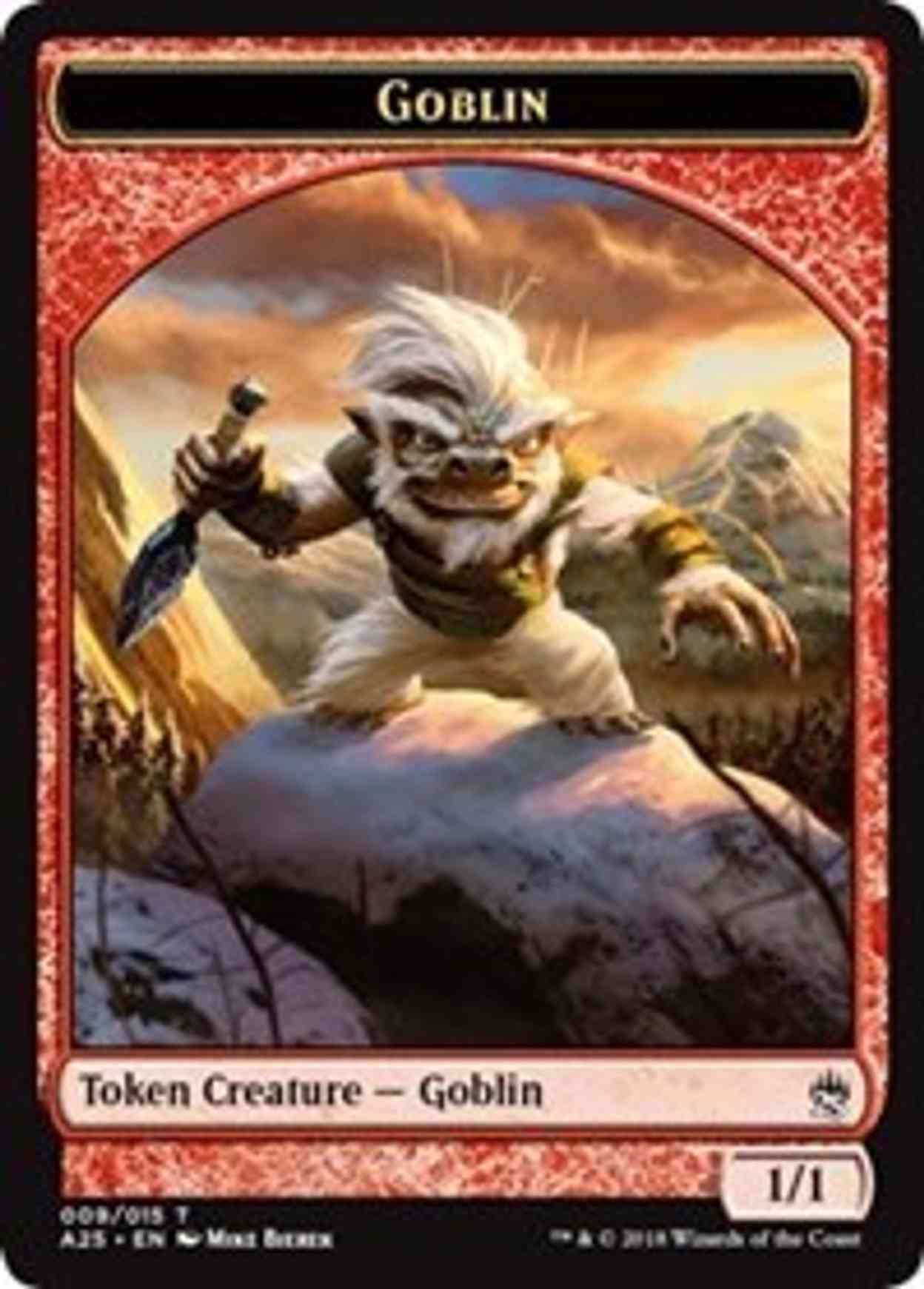 Goblin Token (009) magic card front