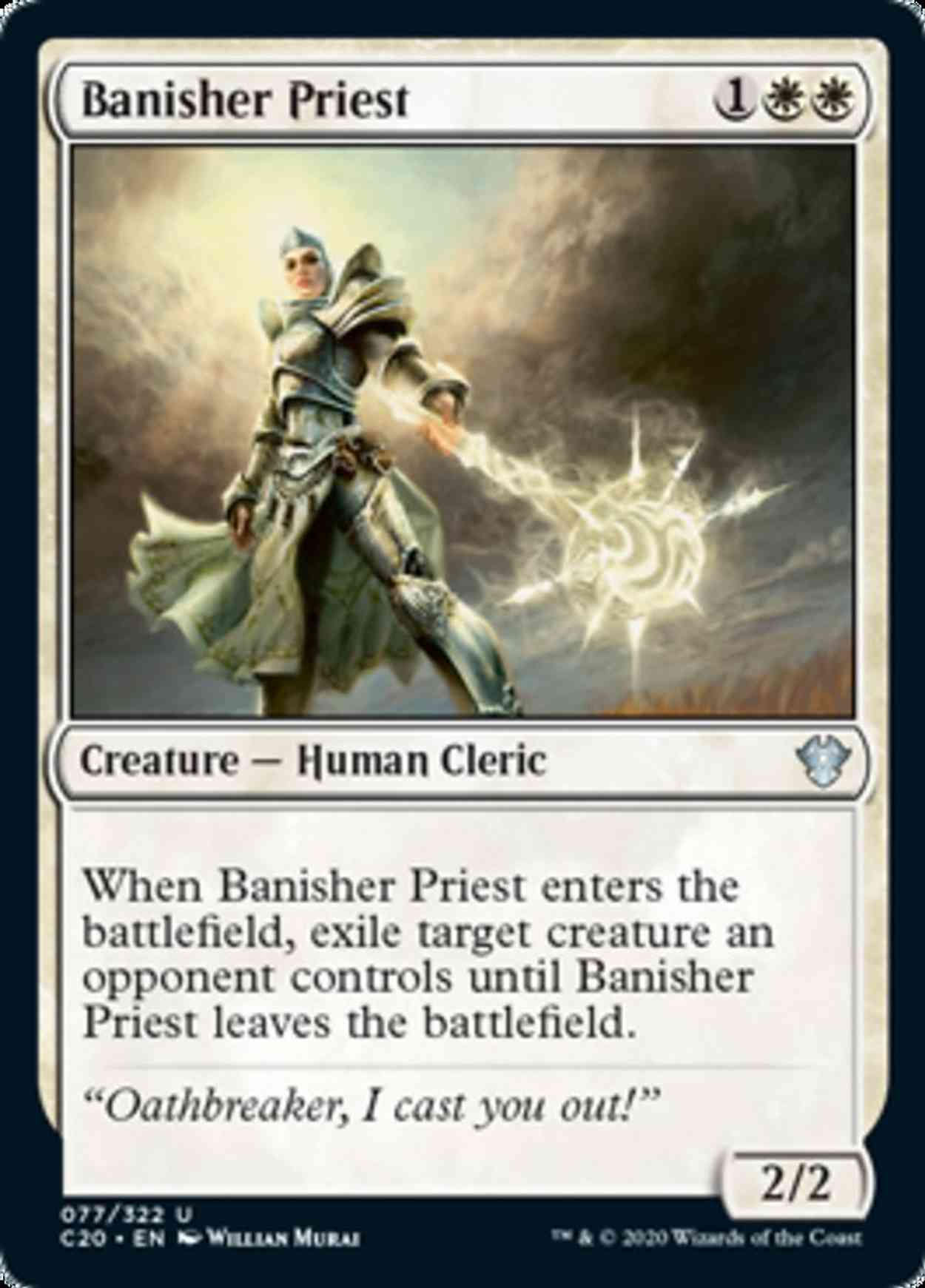 Banisher Priest magic card front