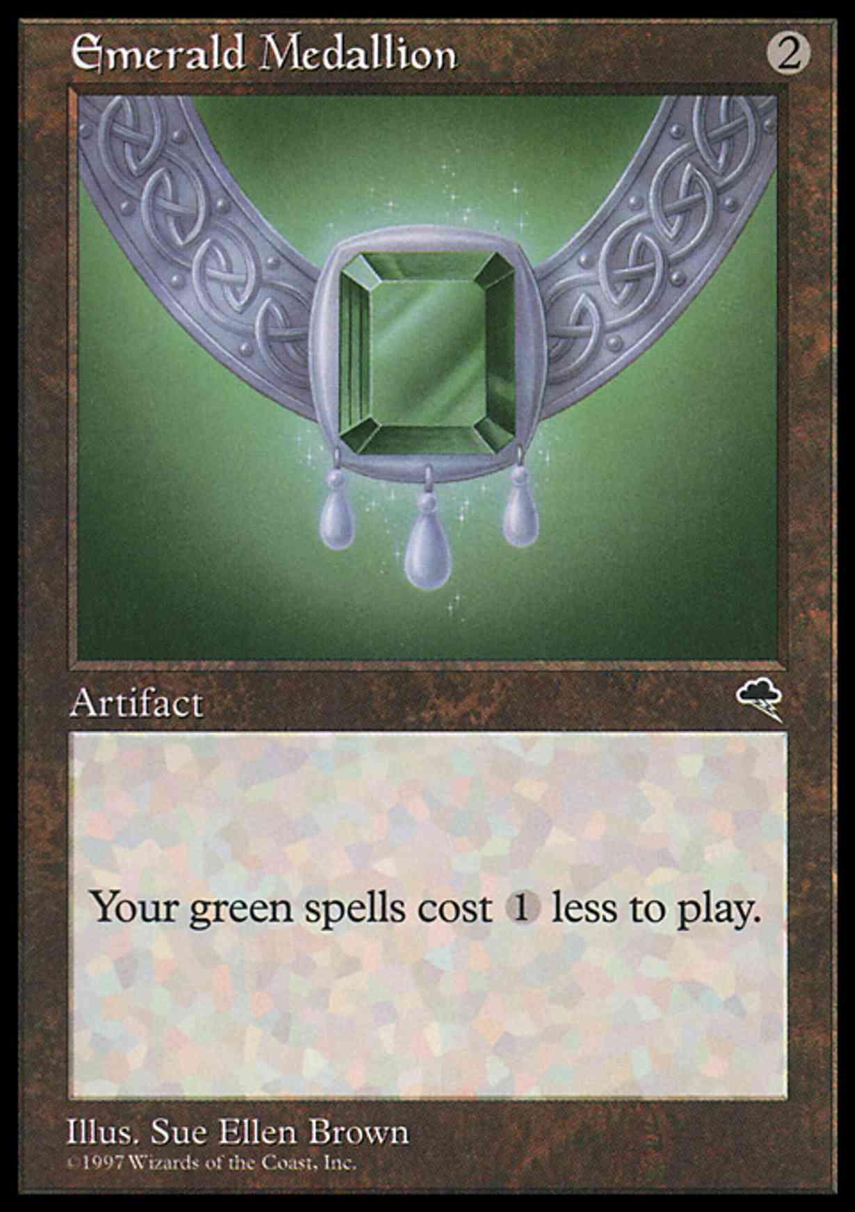Emerald Medallion magic card front