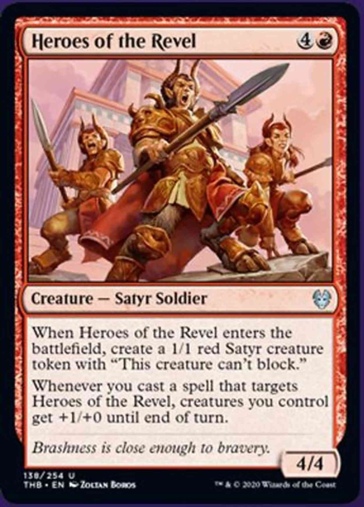 Heroes of the Revel magic card front