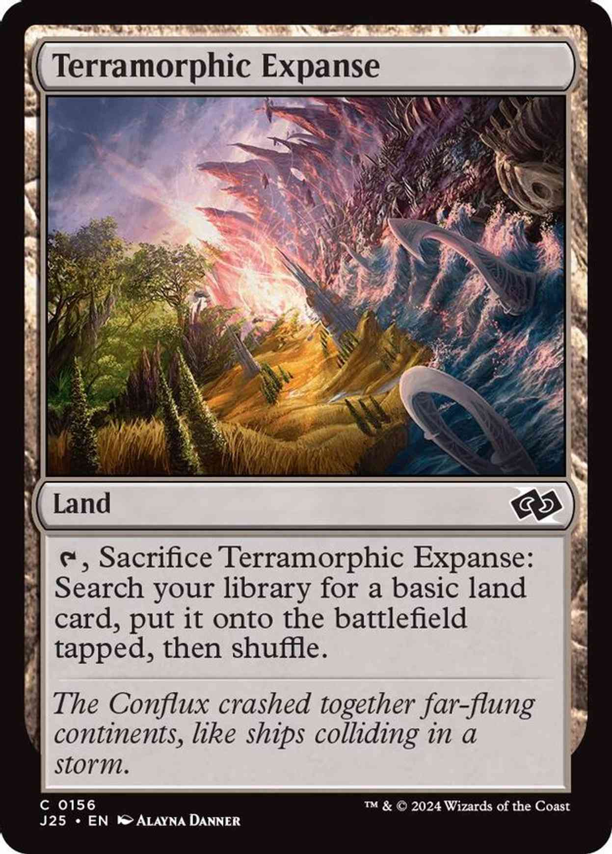 Terramorphic Expanse magic card front