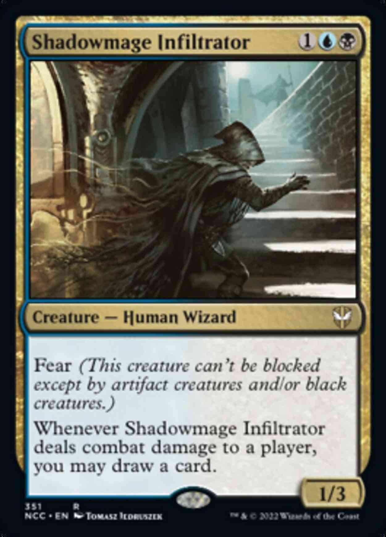 Shadowmage Infiltrator magic card front