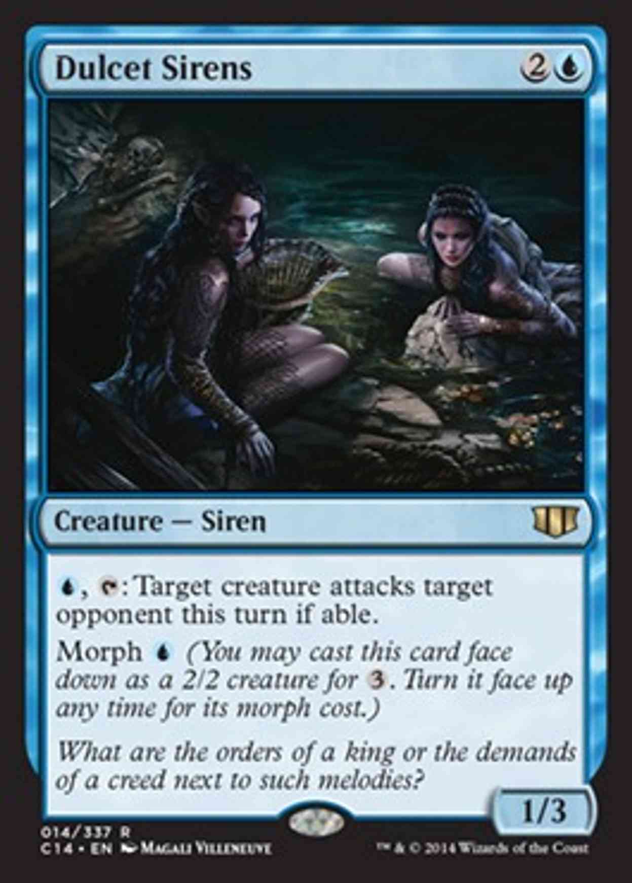 Dulcet Sirens magic card front