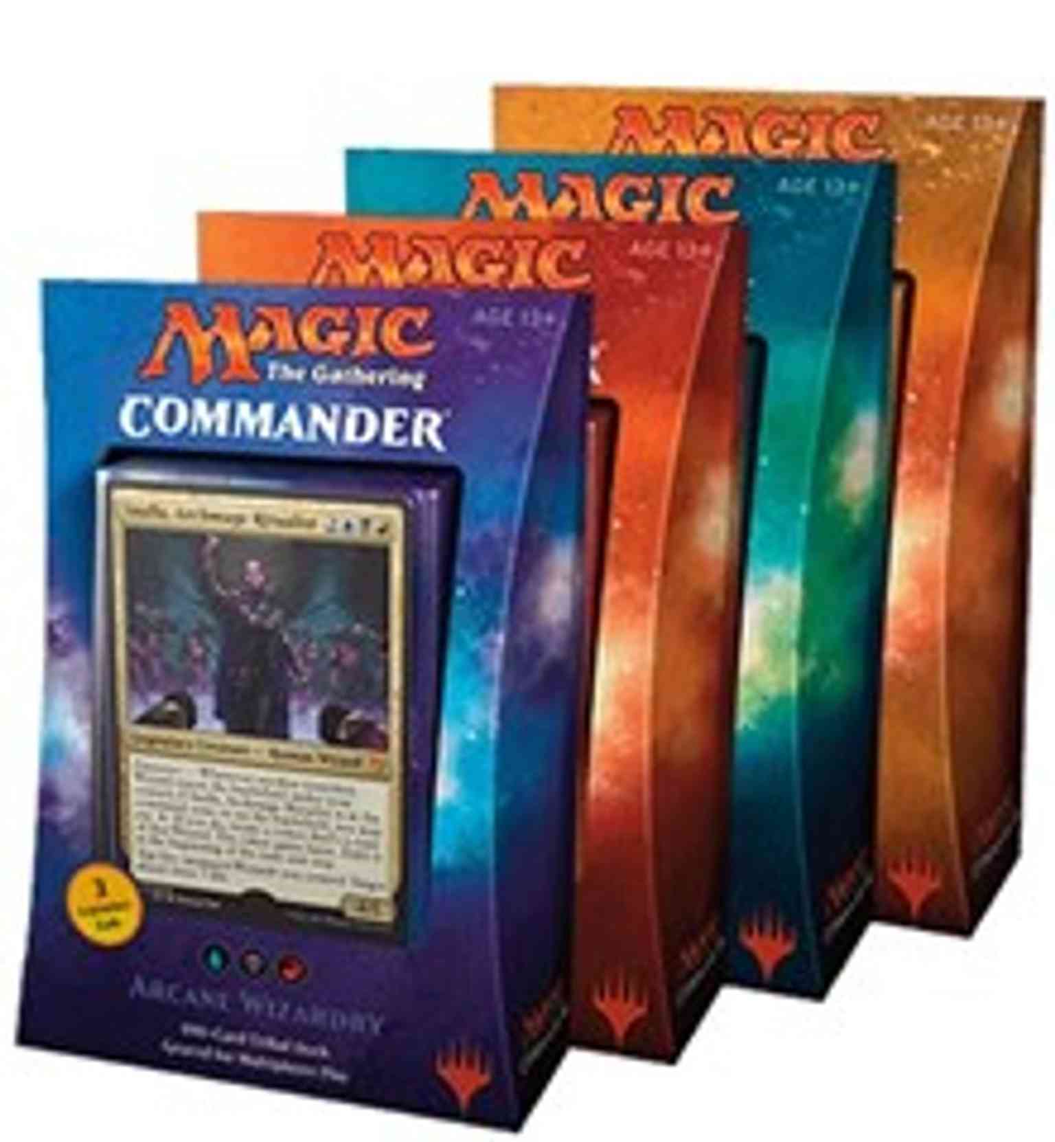 Commander 2017 - Set of 4 magic card front
