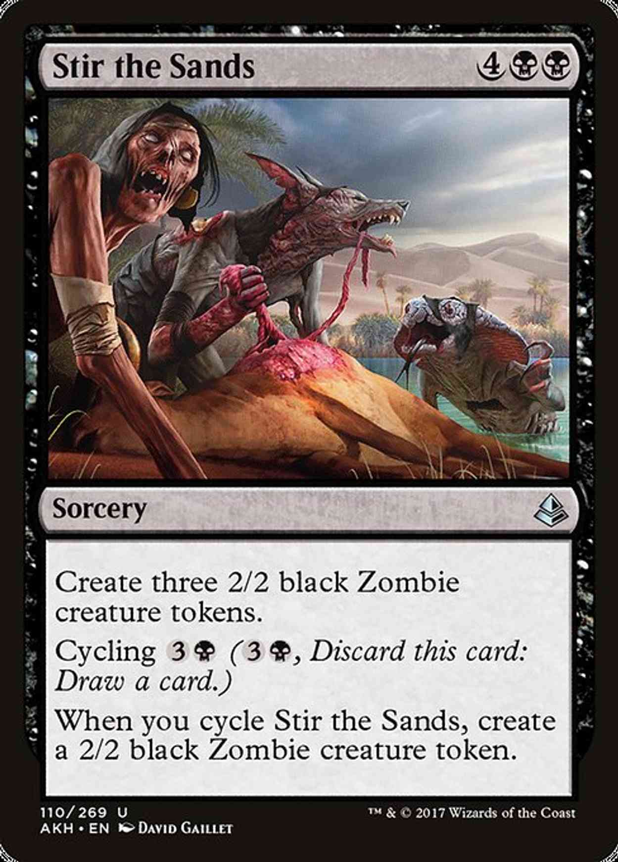 Stir the Sands magic card front