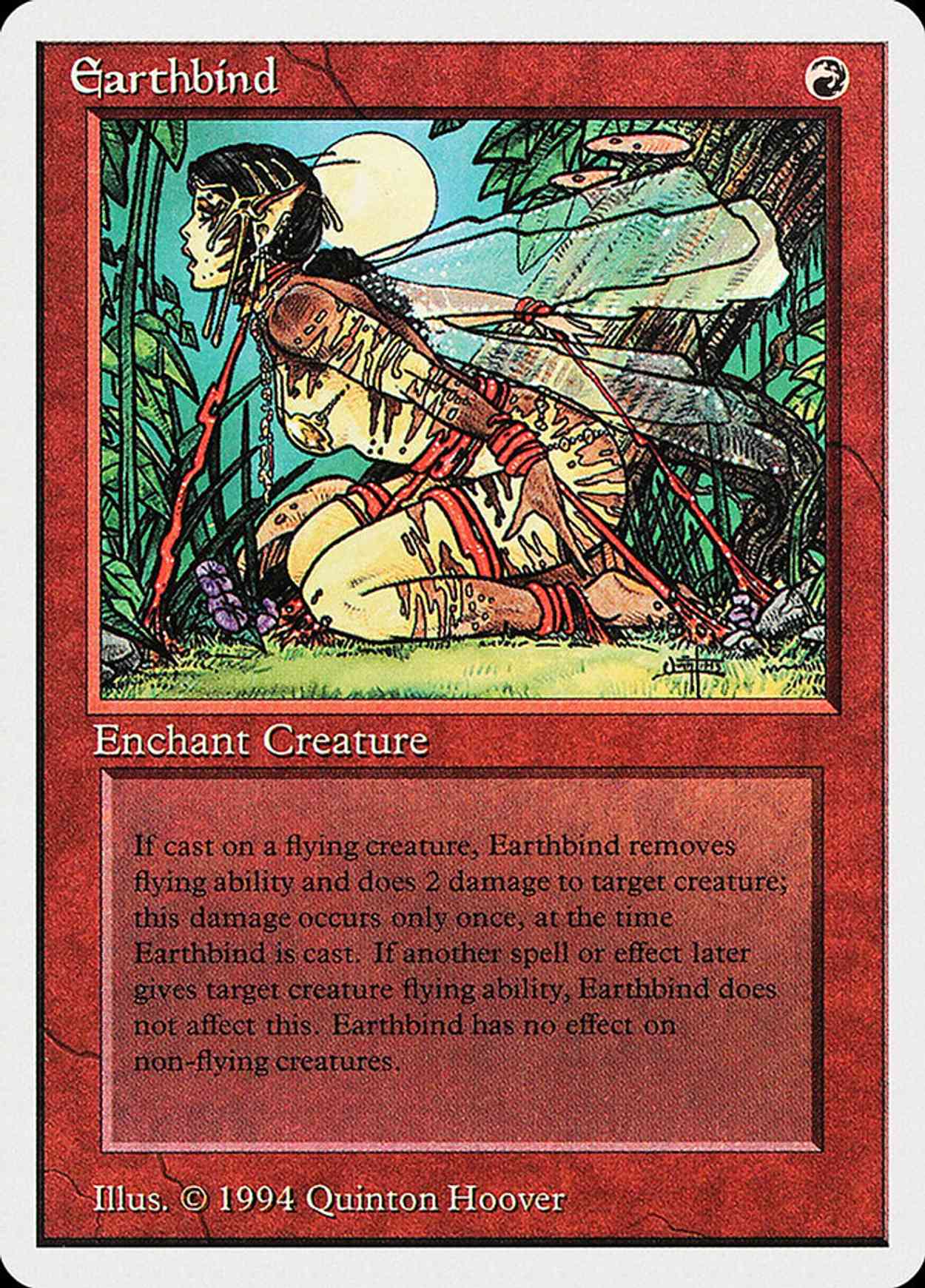 Earthbind magic card front