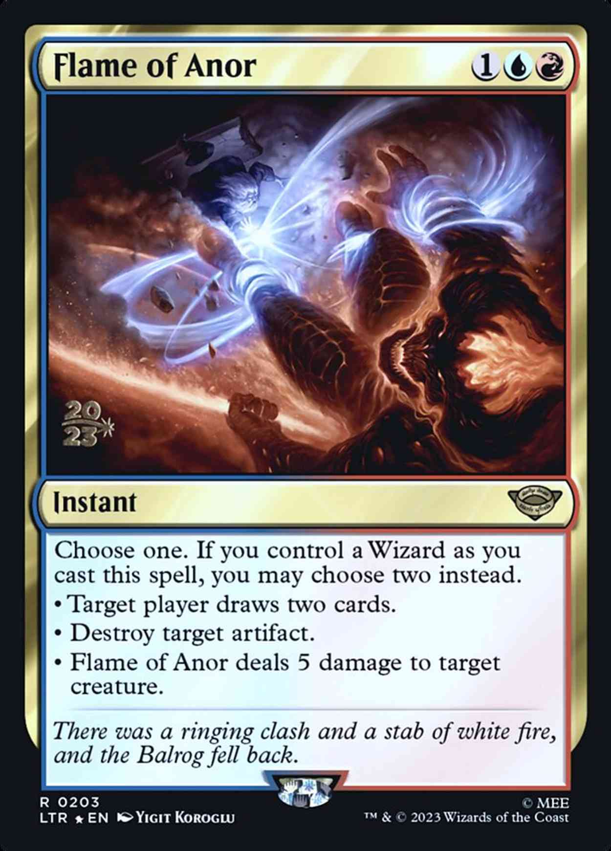 Flame of Anor magic card front