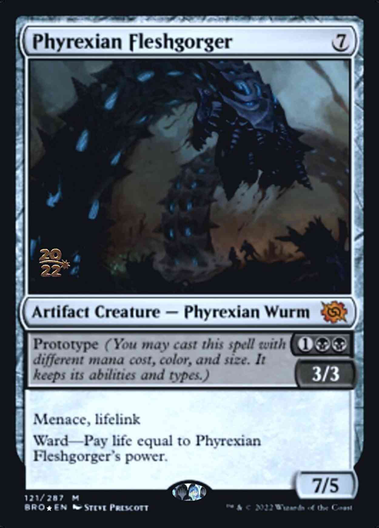 Phyrexian Fleshgorger magic card front