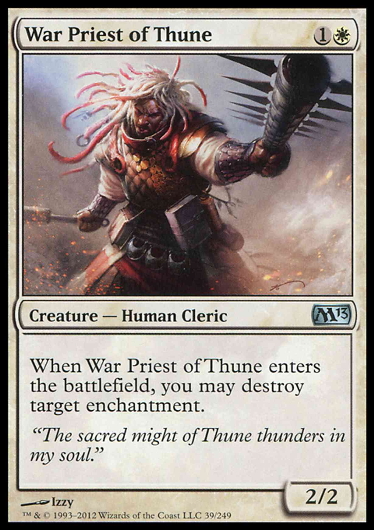War Priest of Thune magic card front