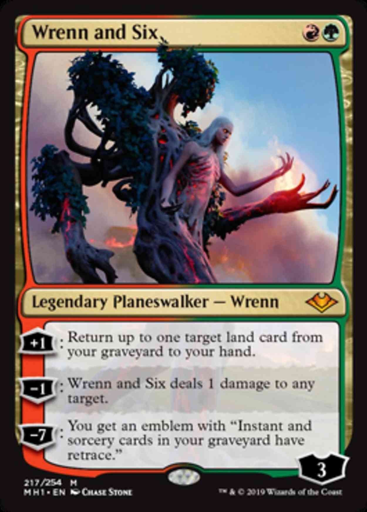Wrenn and Six magic card front