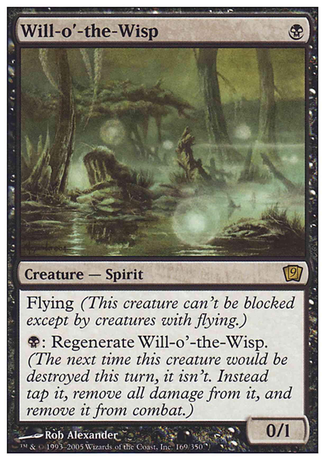 Will-o'-the-Wisp magic card front