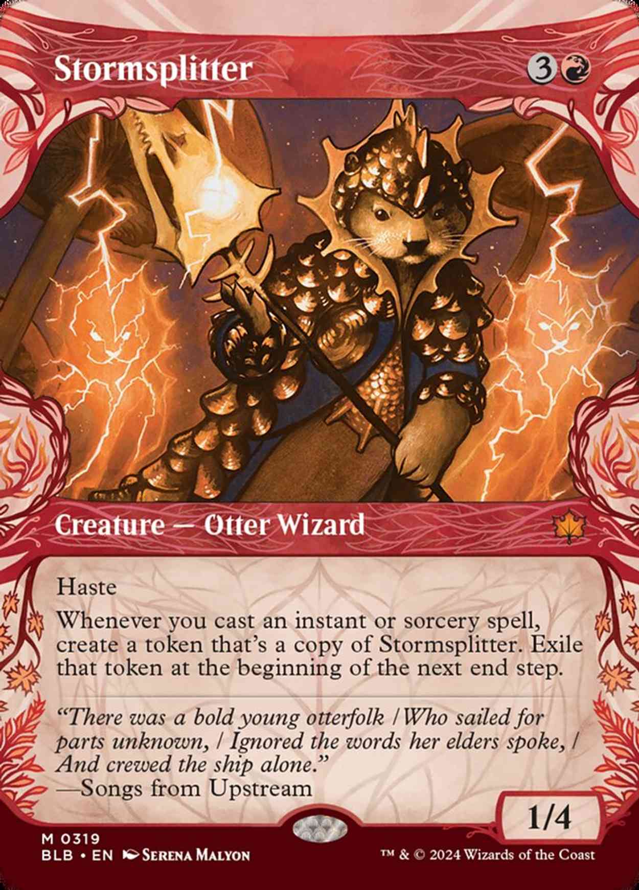 Stormsplitter magic card front