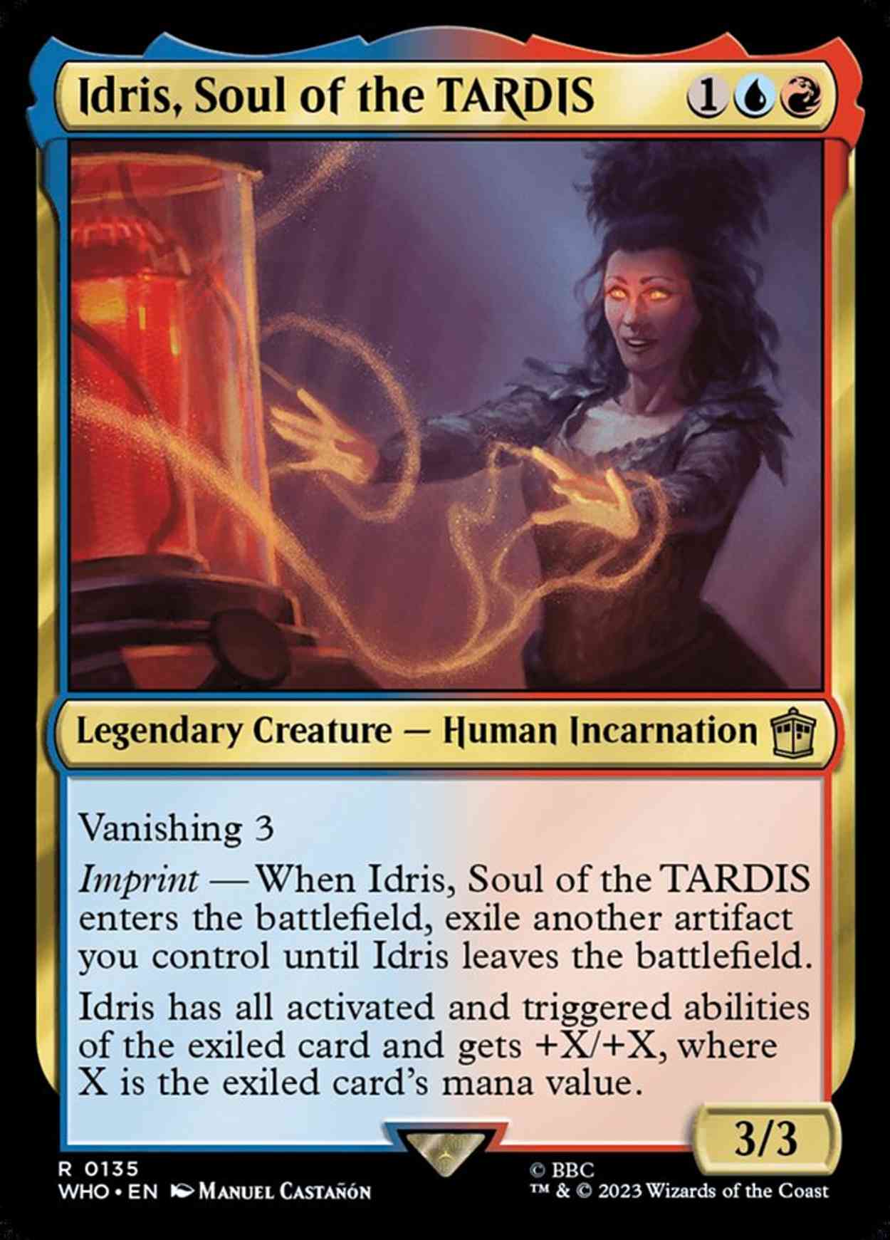 Idris, Soul of the TARDIS magic card front