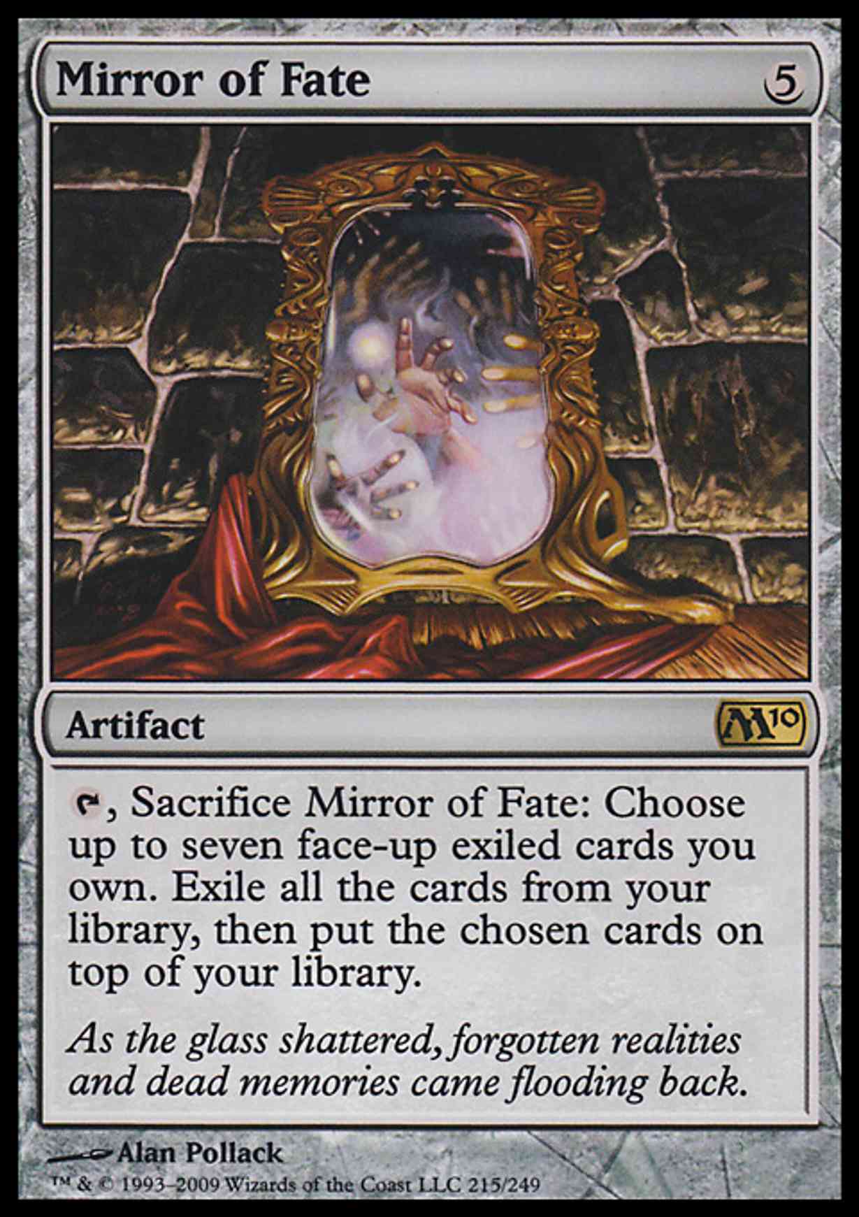 Mirror of Fate magic card front