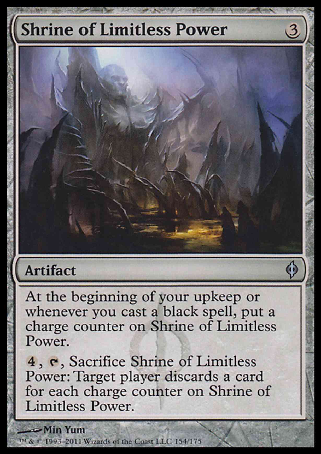 Shrine of Limitless Power magic card front