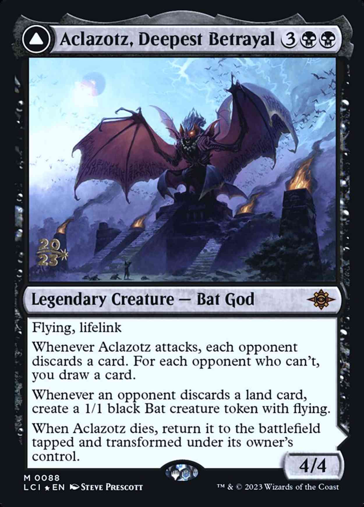 Aclazotz, Deepest Betrayal magic card front