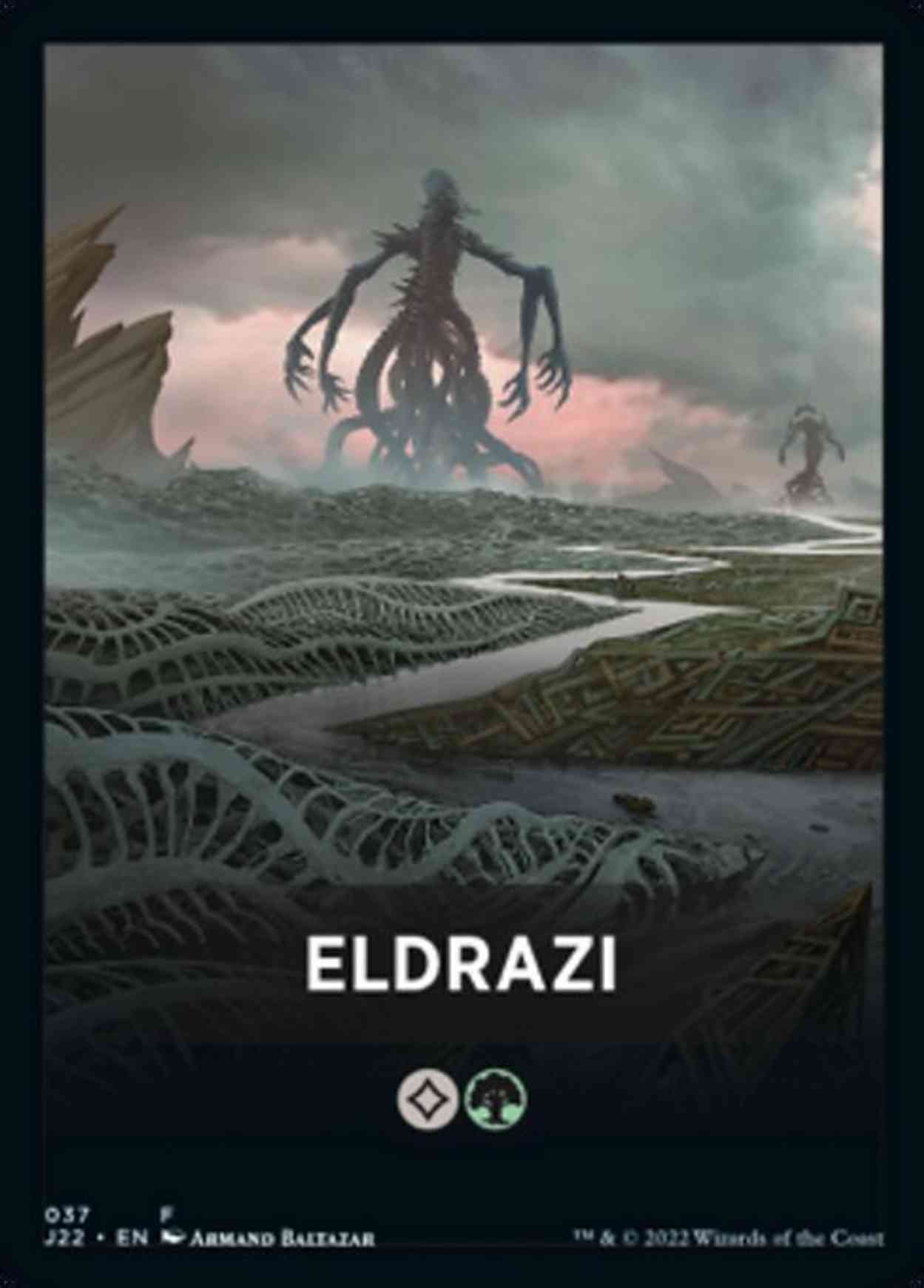 Eldrazi Theme Card magic card front