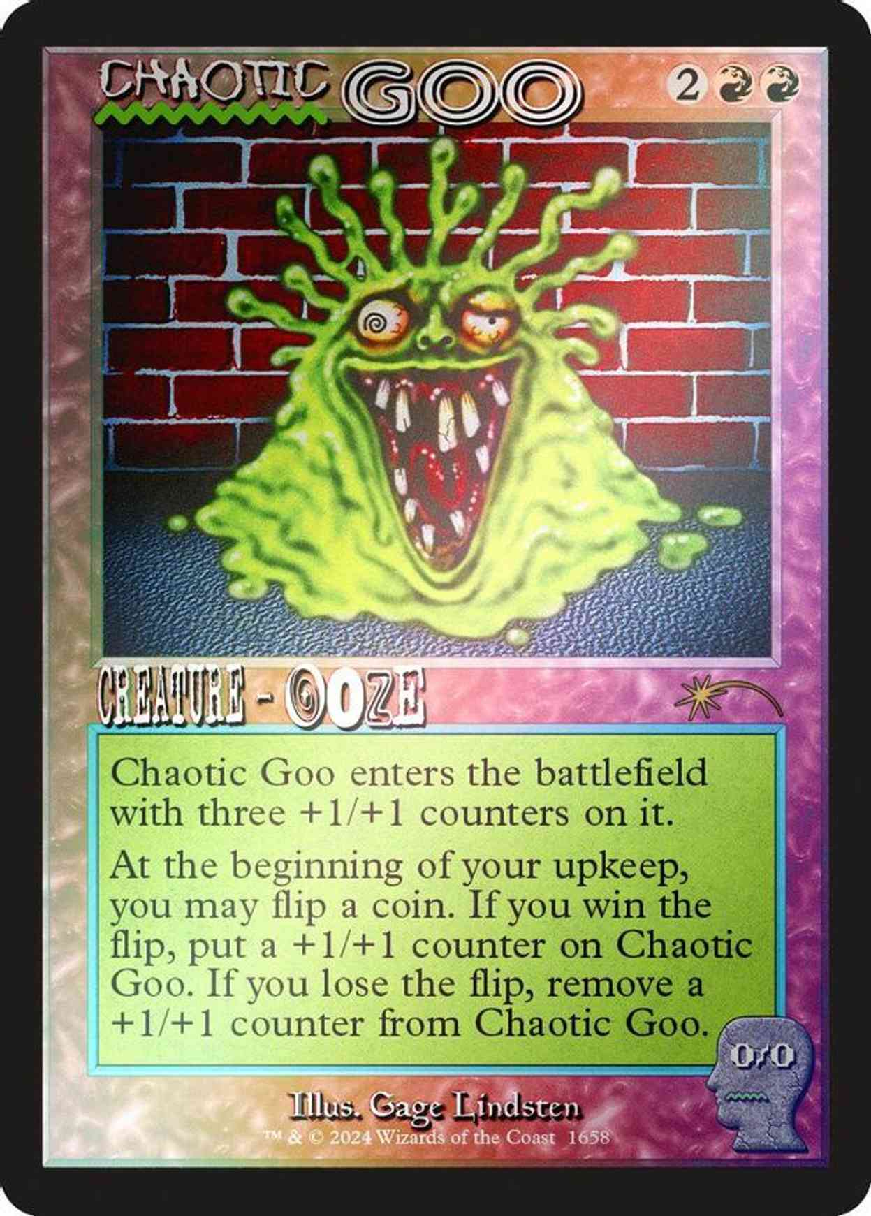 Chaotic Goo (Rainbow Foil) magic card front