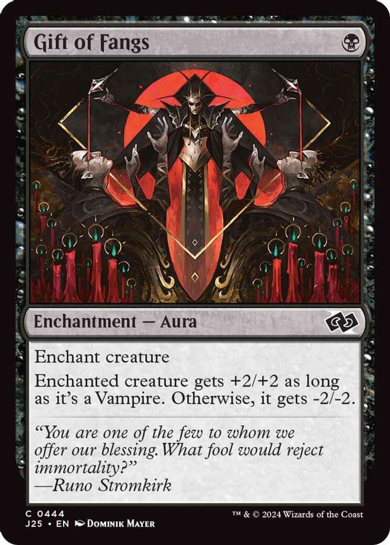 Gift of Fangs magic card front