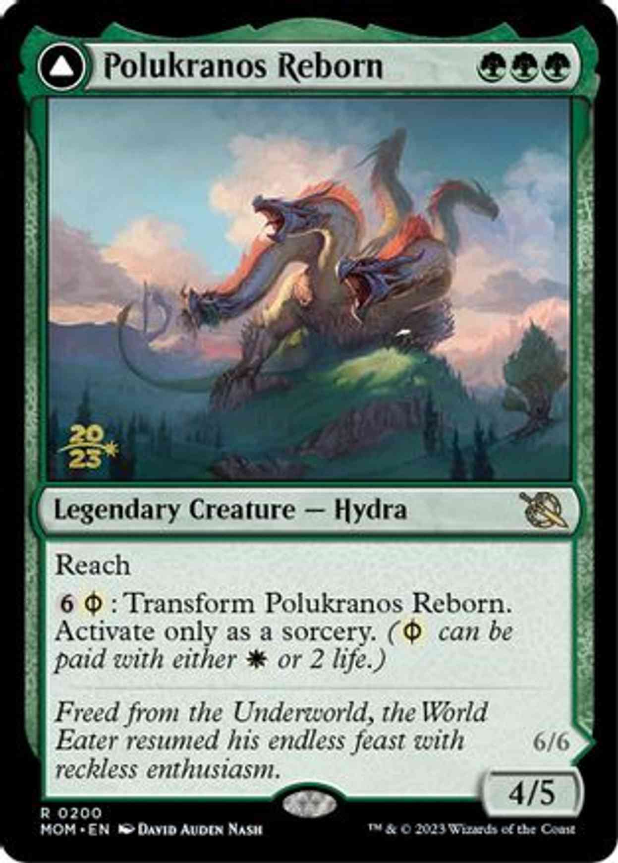 Polukranos Reborn magic card front