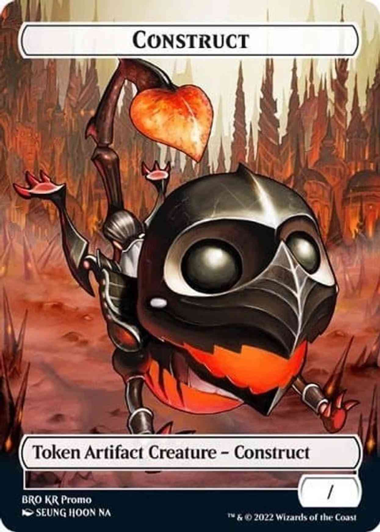 Construct Token (Right) (KR Exclusive) magic card front