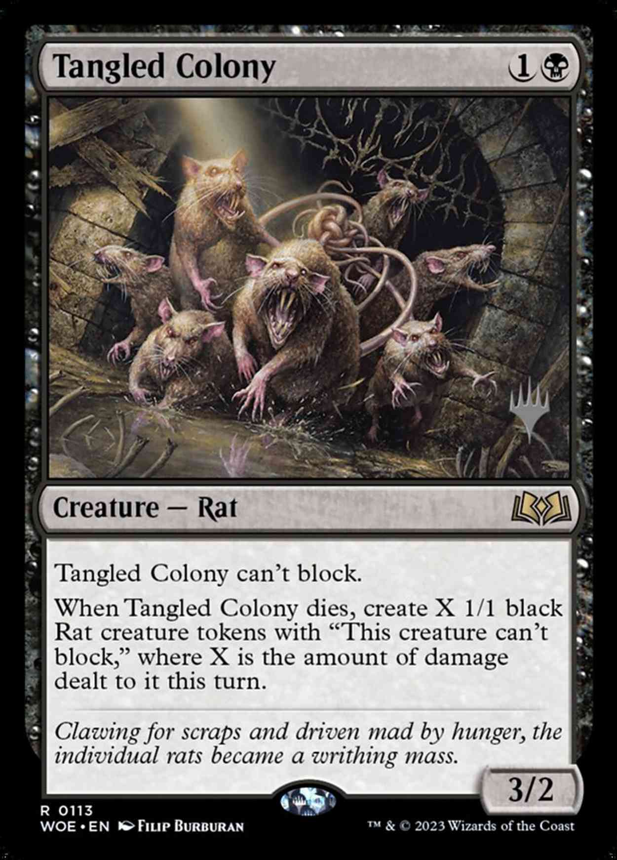 Tangled Colony magic card front