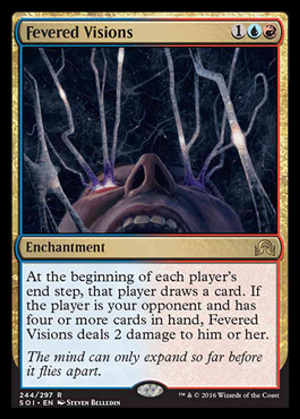 Fevered Visions magic card front