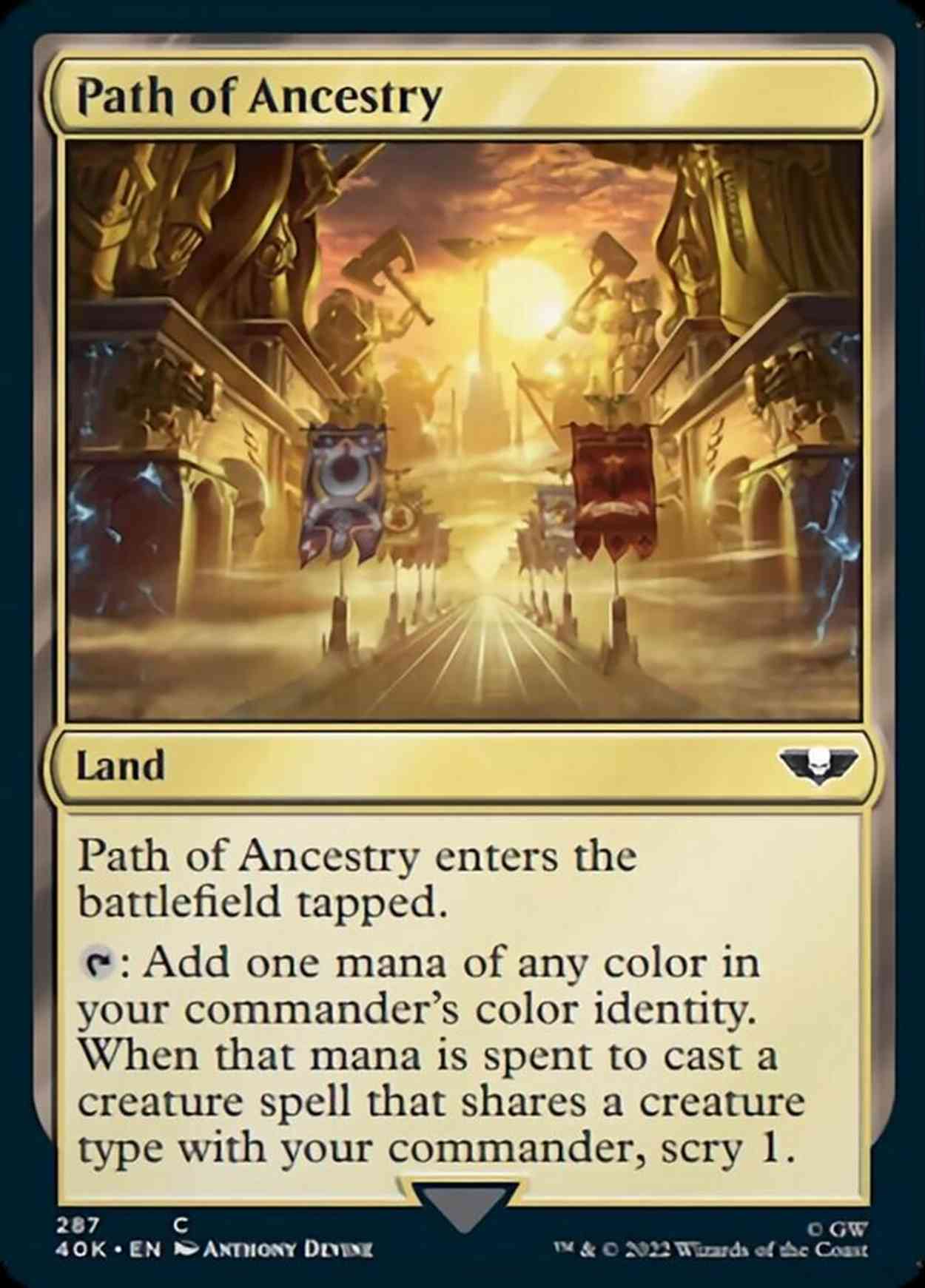 Path of Ancestry magic card front