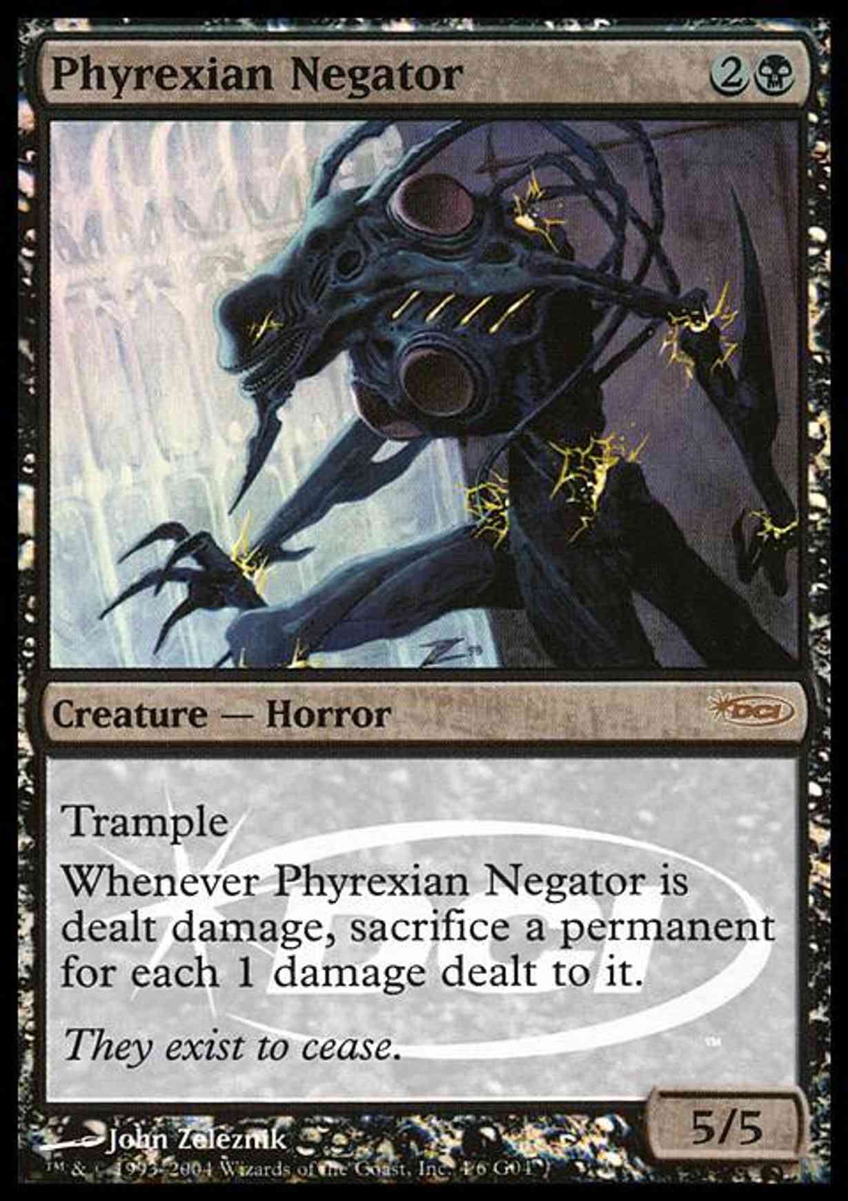 Phyrexian Negator magic card front