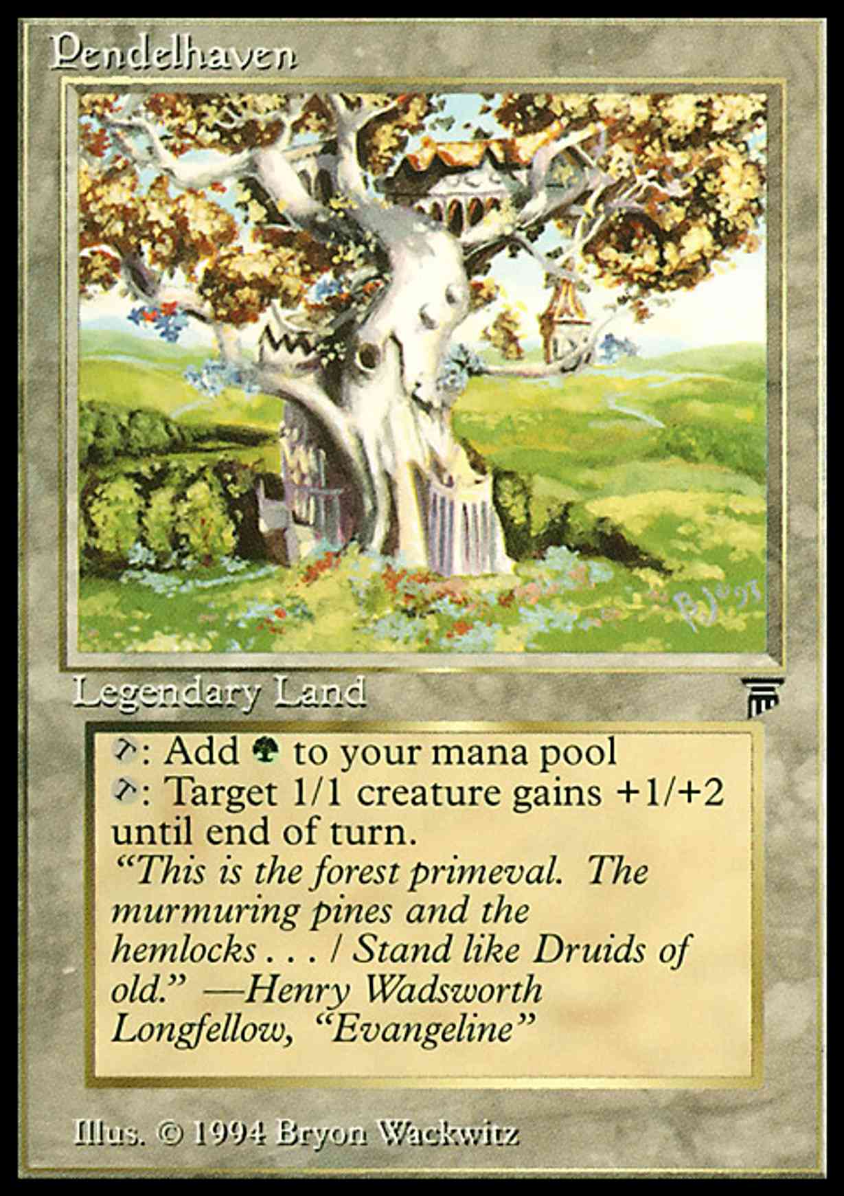 Pendelhaven magic card front