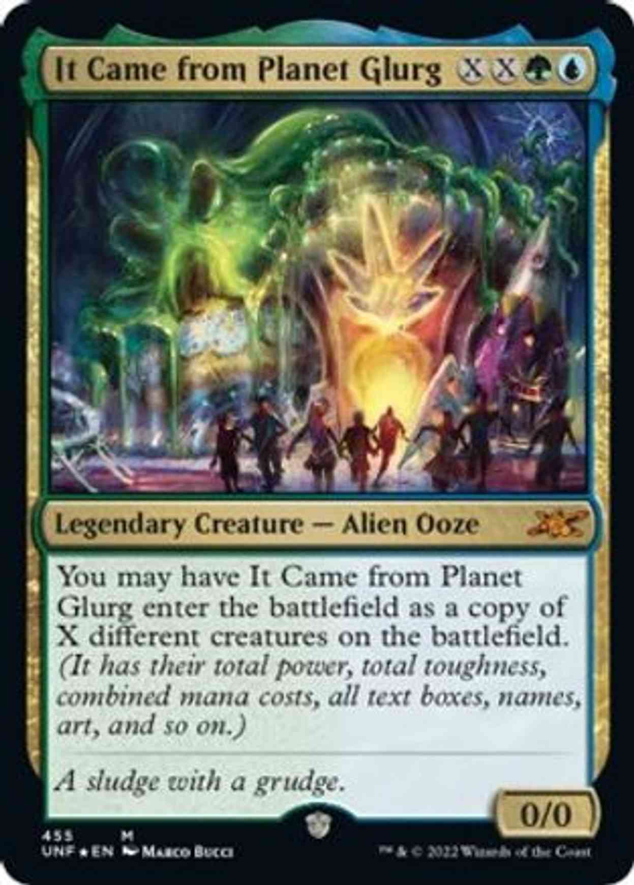 It Came from Planet Glurg (Galaxy Foil) magic card front