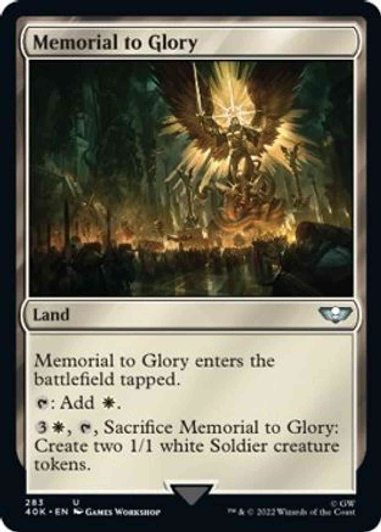 Memorial to Glory (Surge Foil) magic card front