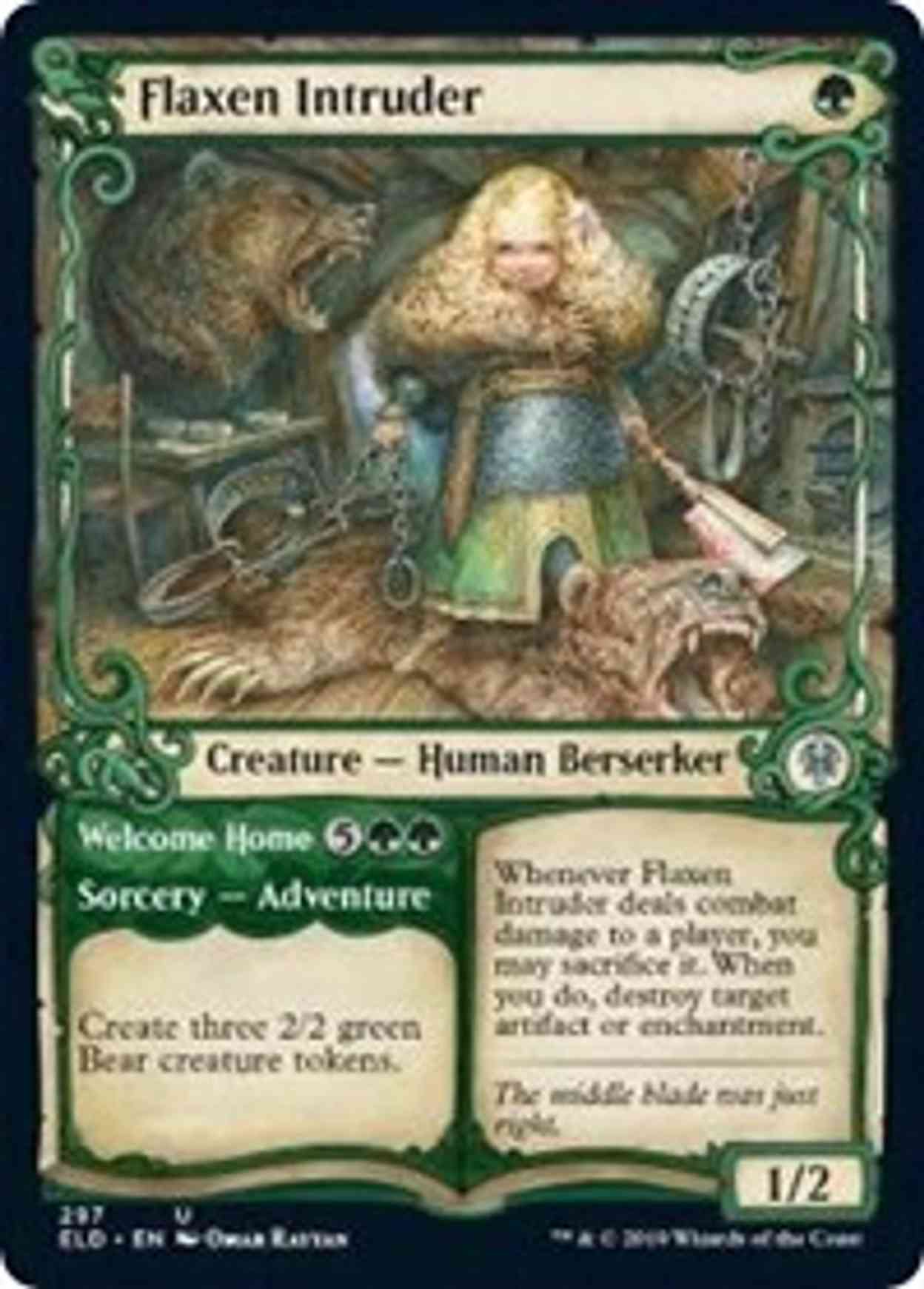 Flaxen Intruder (Showcase) magic card front
