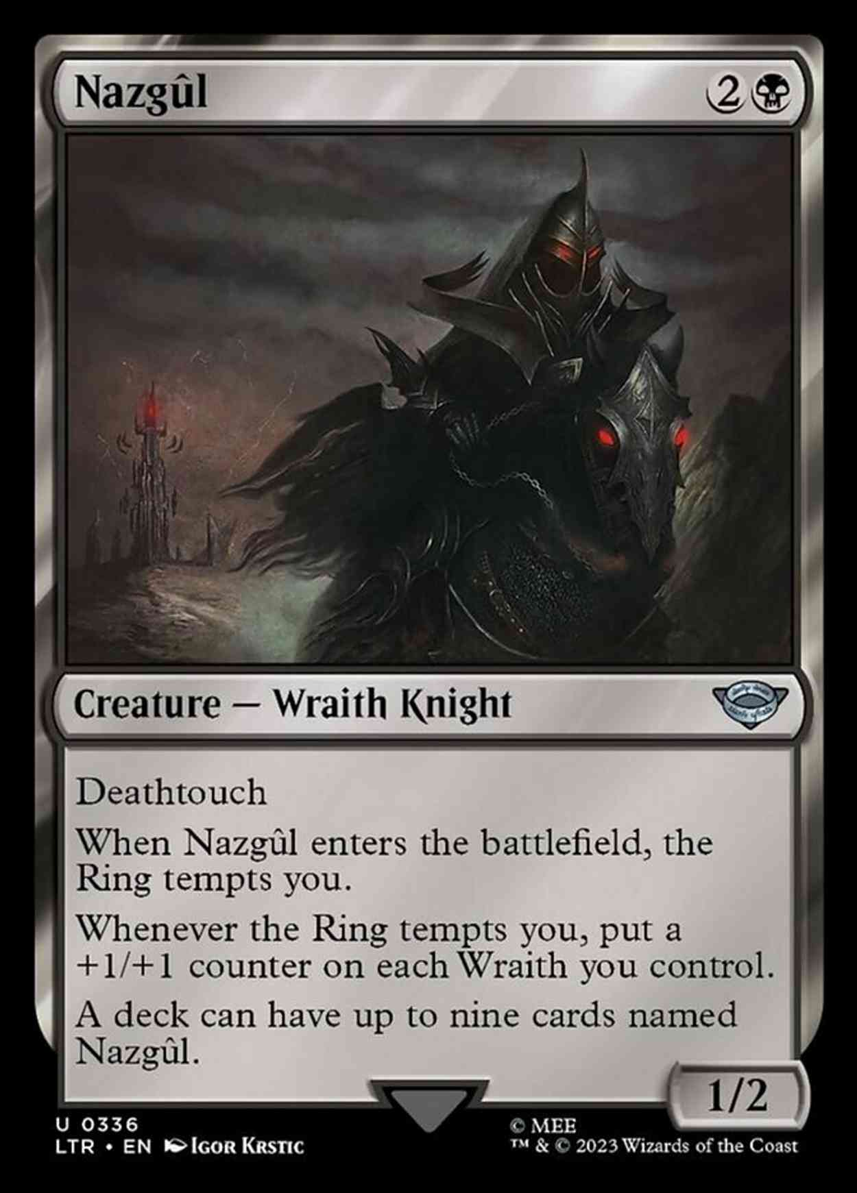 Nazgûl (0336) magic card front