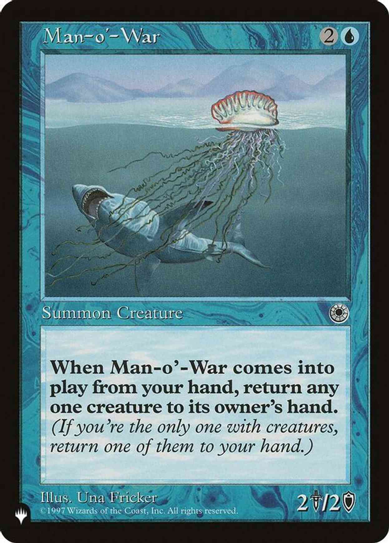 Man-o'-War (POR) magic card front