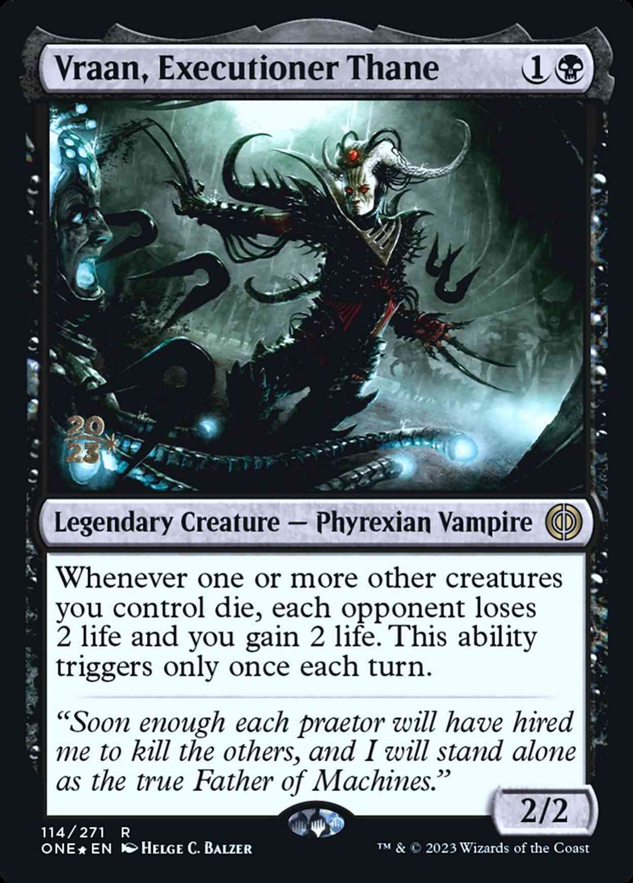 Vraan, Executioner Thane magic card front