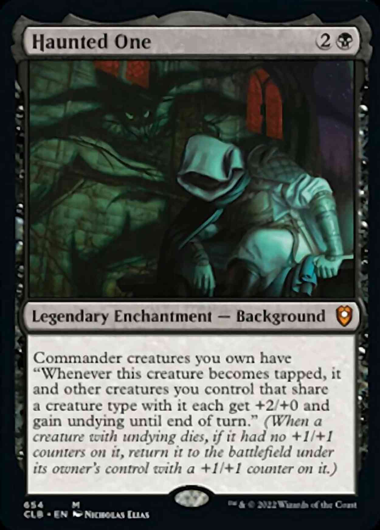 Haunted One magic card front