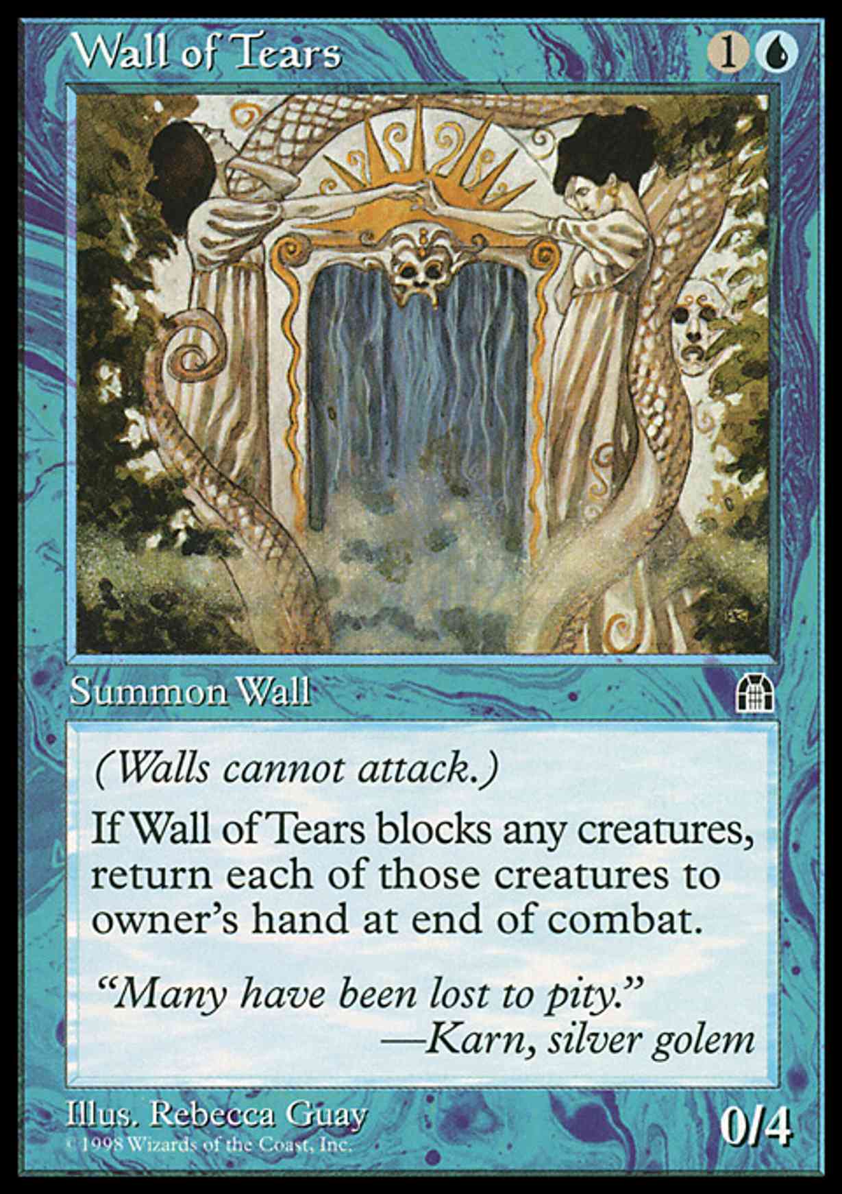 Wall of Tears magic card front