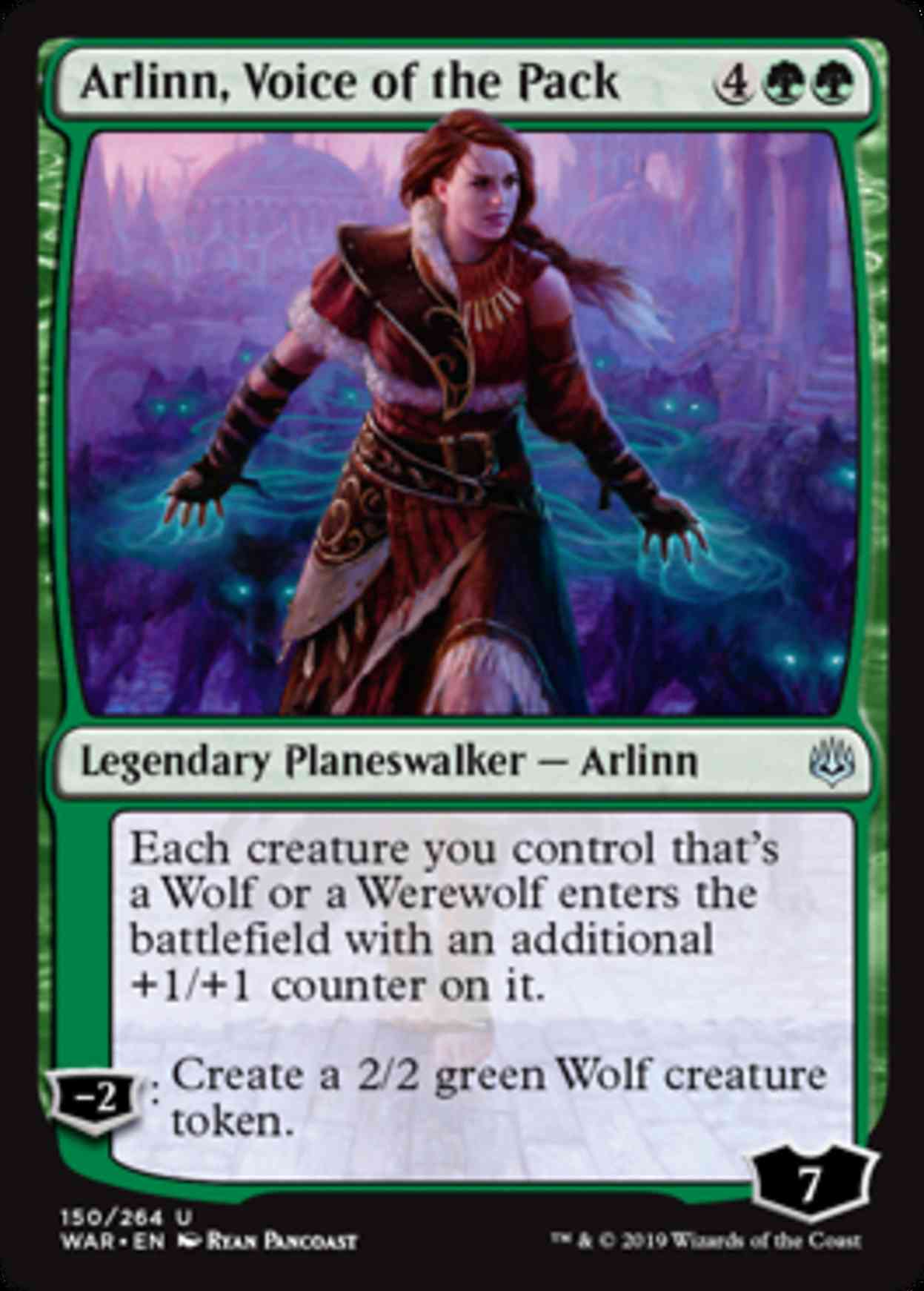 Arlinn, Voice of the Pack magic card front