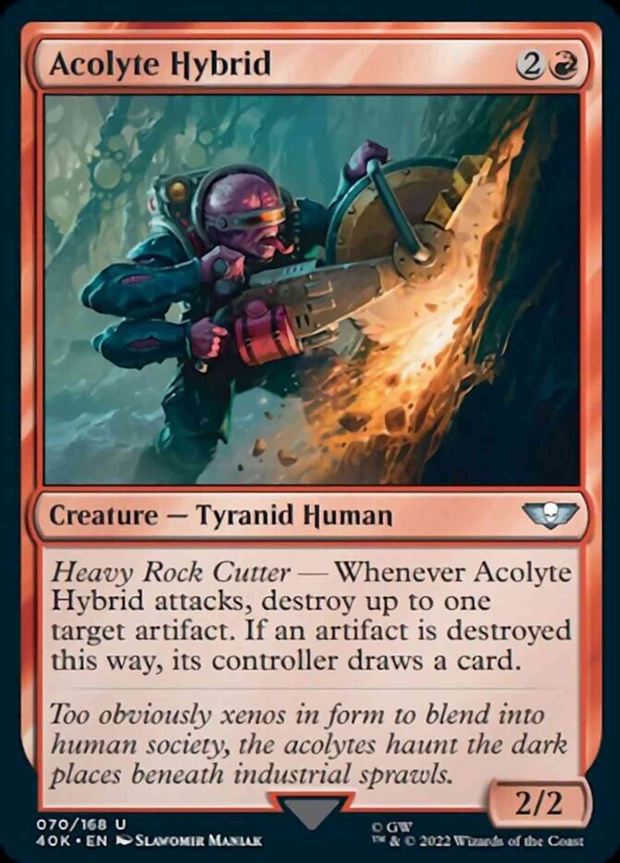 Acolyte Hybrid magic card front