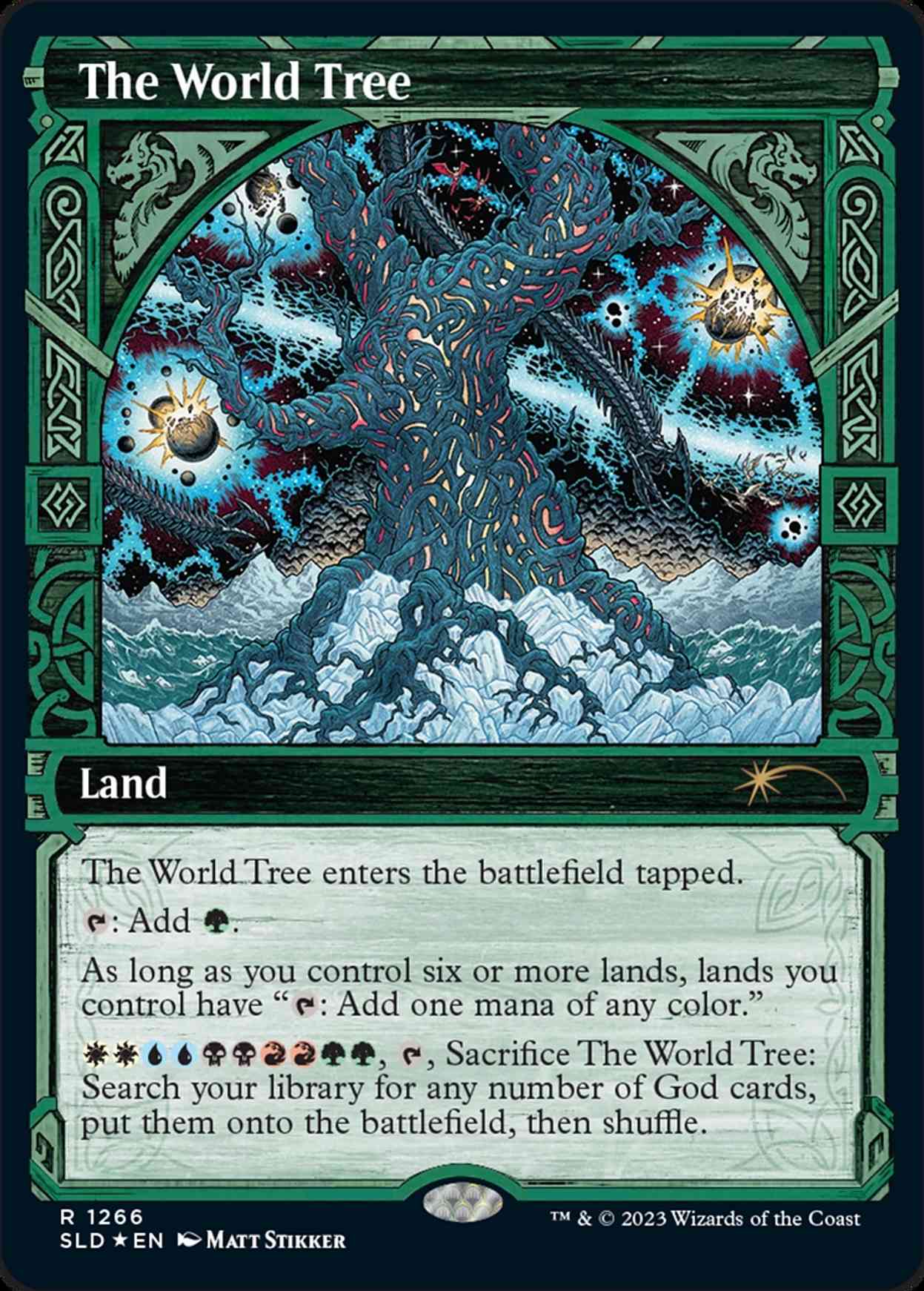 The World Tree (Halo Foil) magic card front