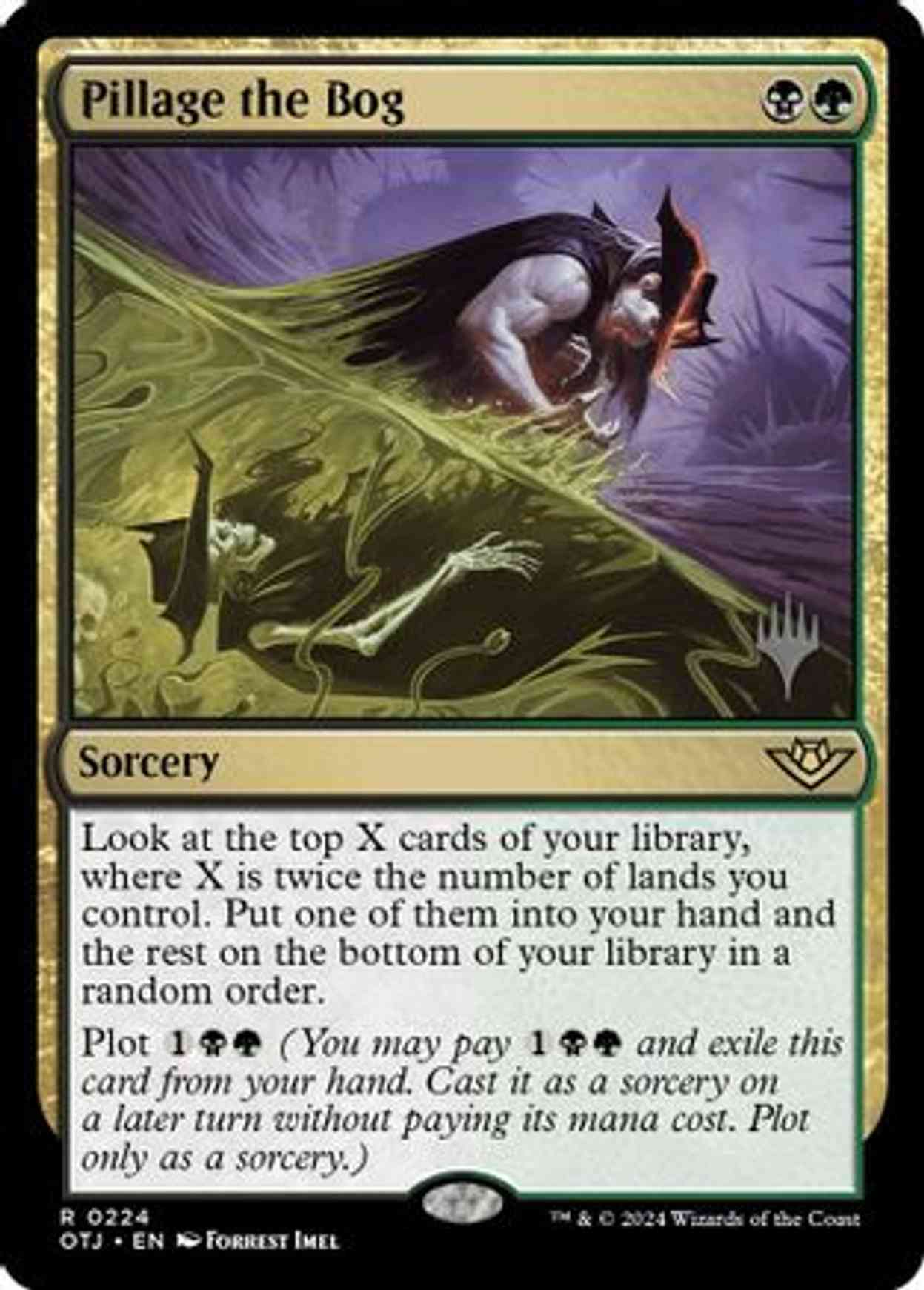 Pillage the Bog magic card front