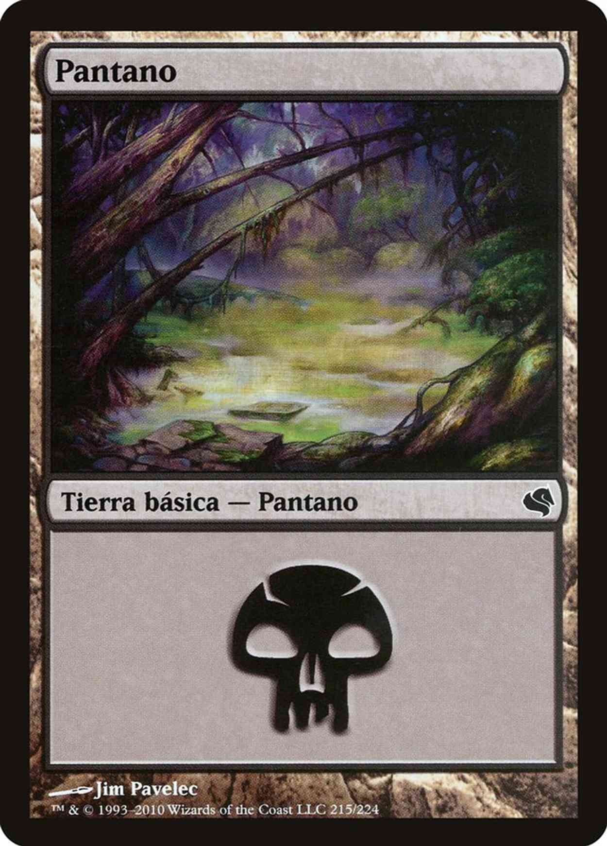 Swamp (Retro Frame) magic card front