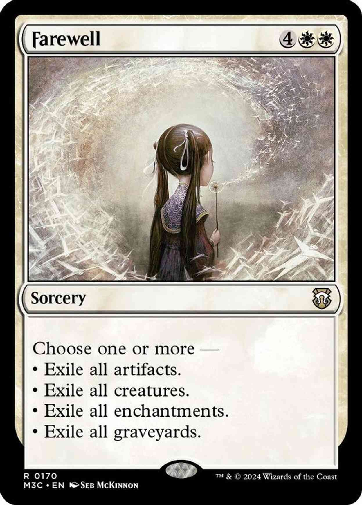 Farewell (Ripple Foil) magic card front