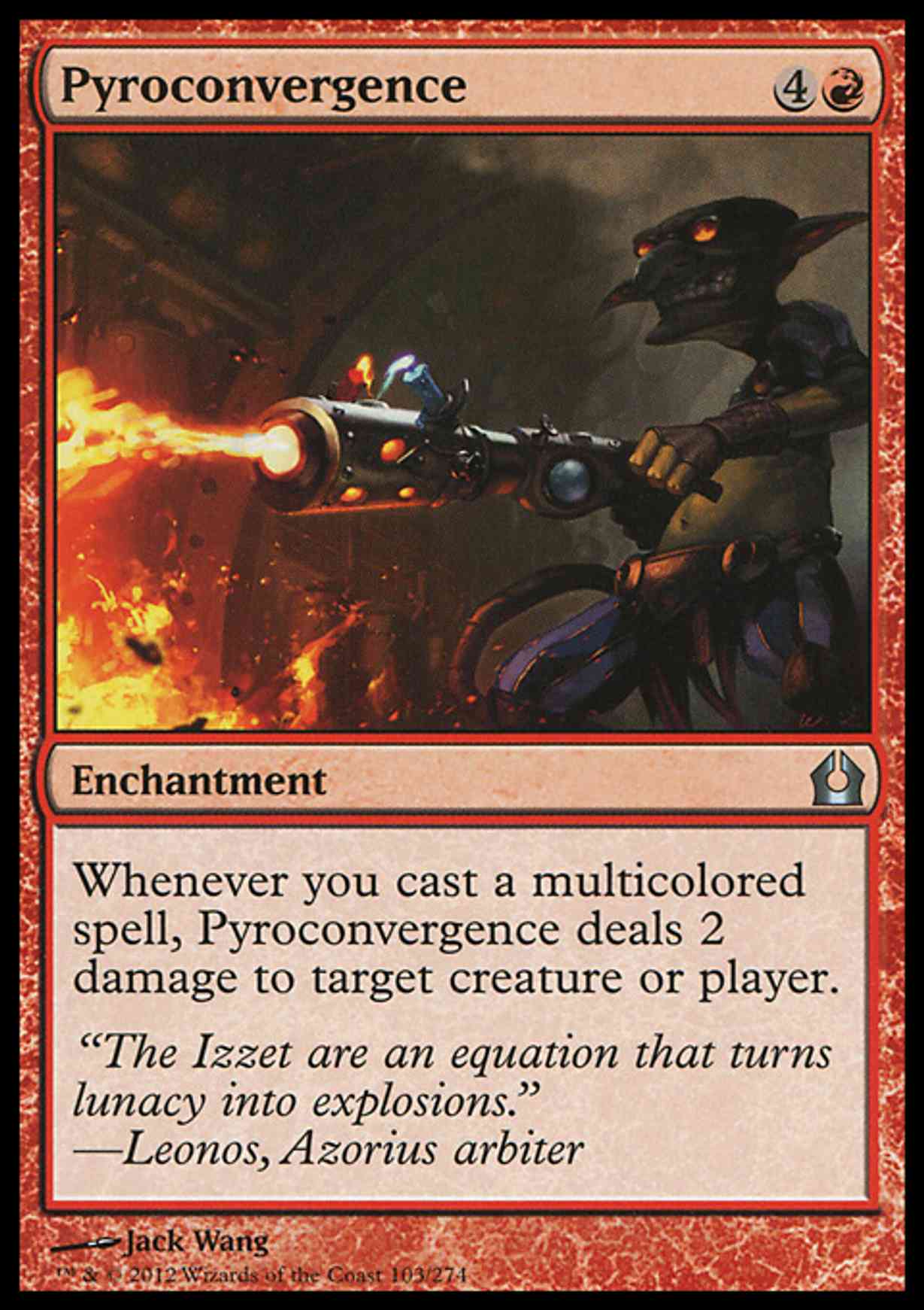 Pyroconvergence magic card front