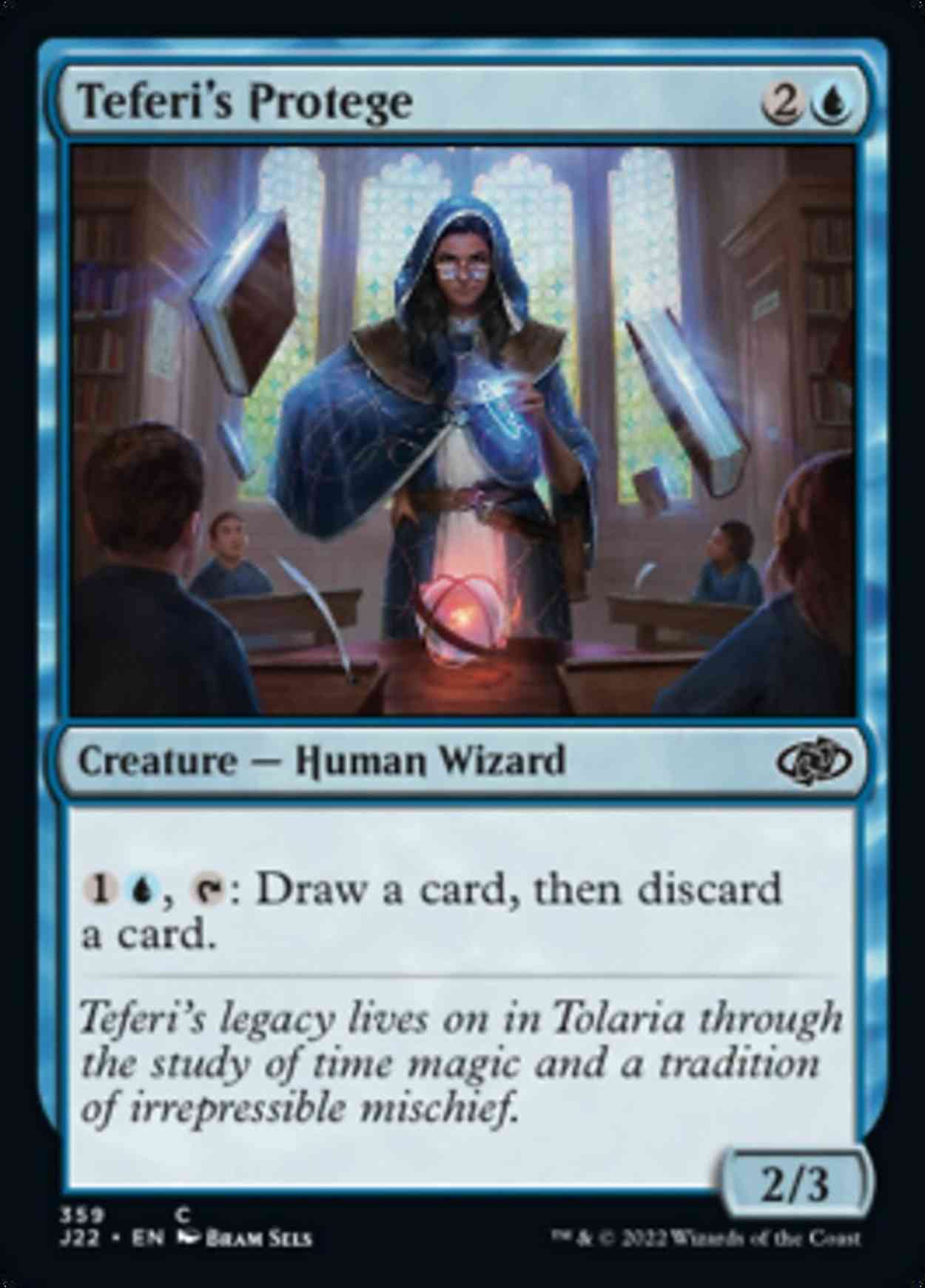 Teferi's Protege magic card front