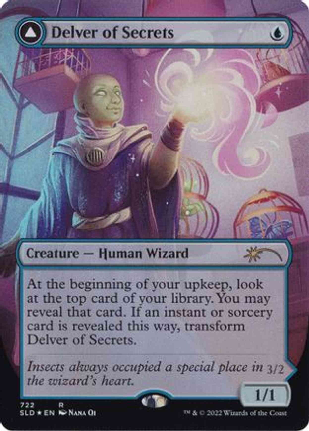 Delver of Secrets magic card front