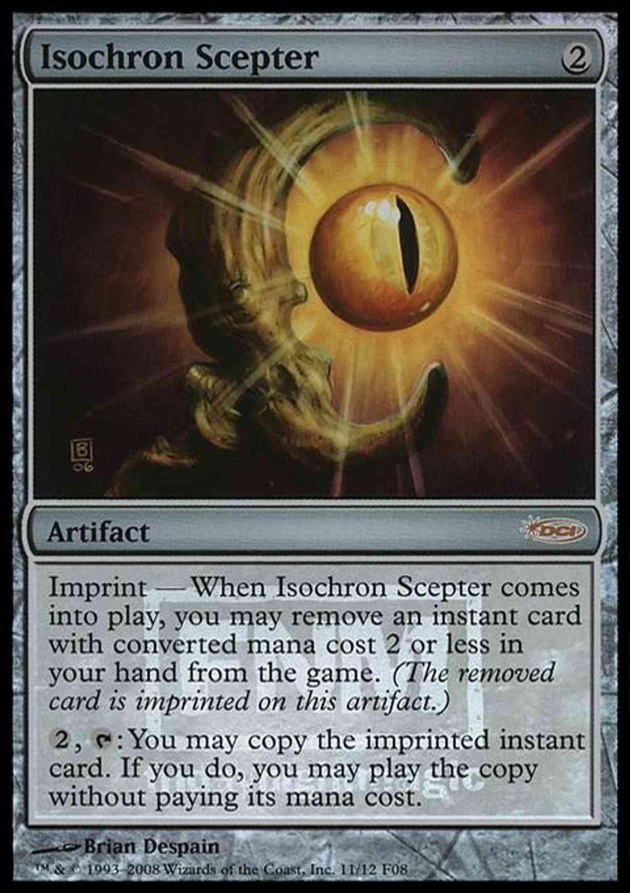 Isochron Scepter magic card front