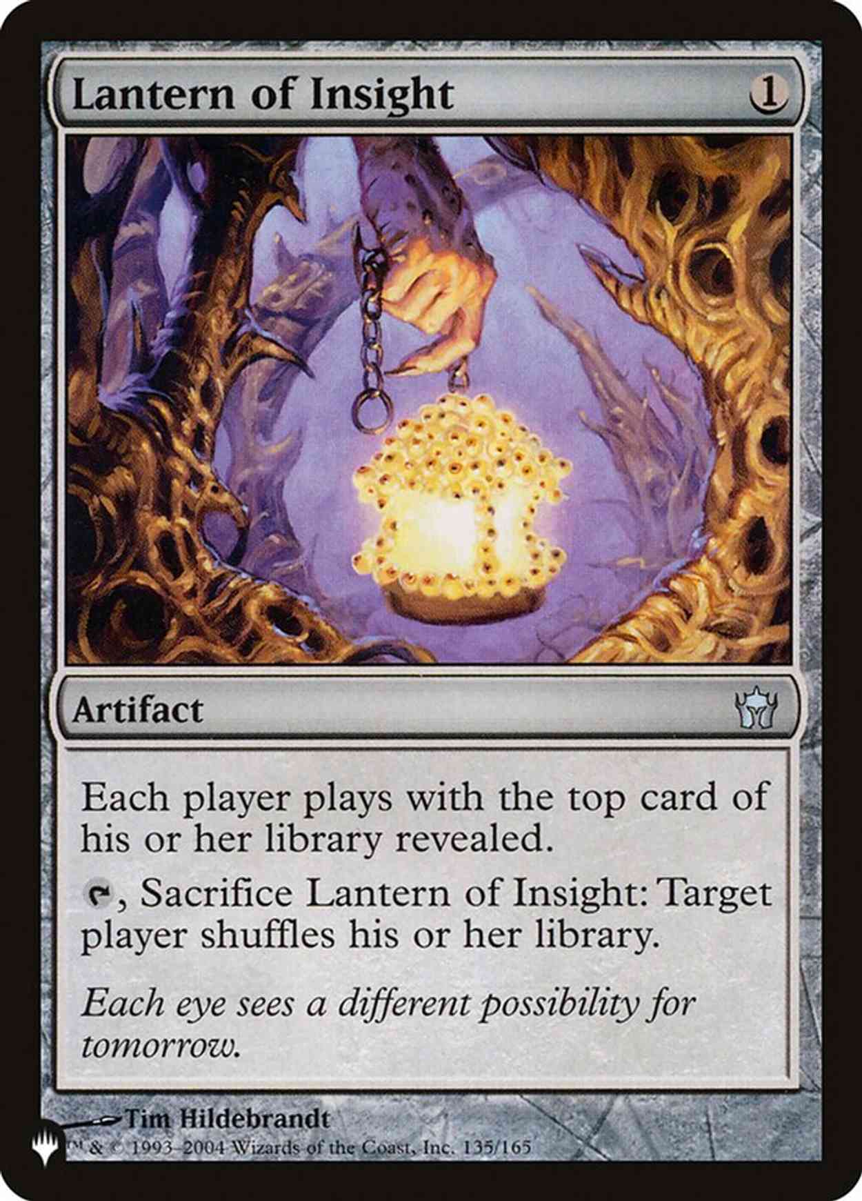 Lantern of Insight magic card front