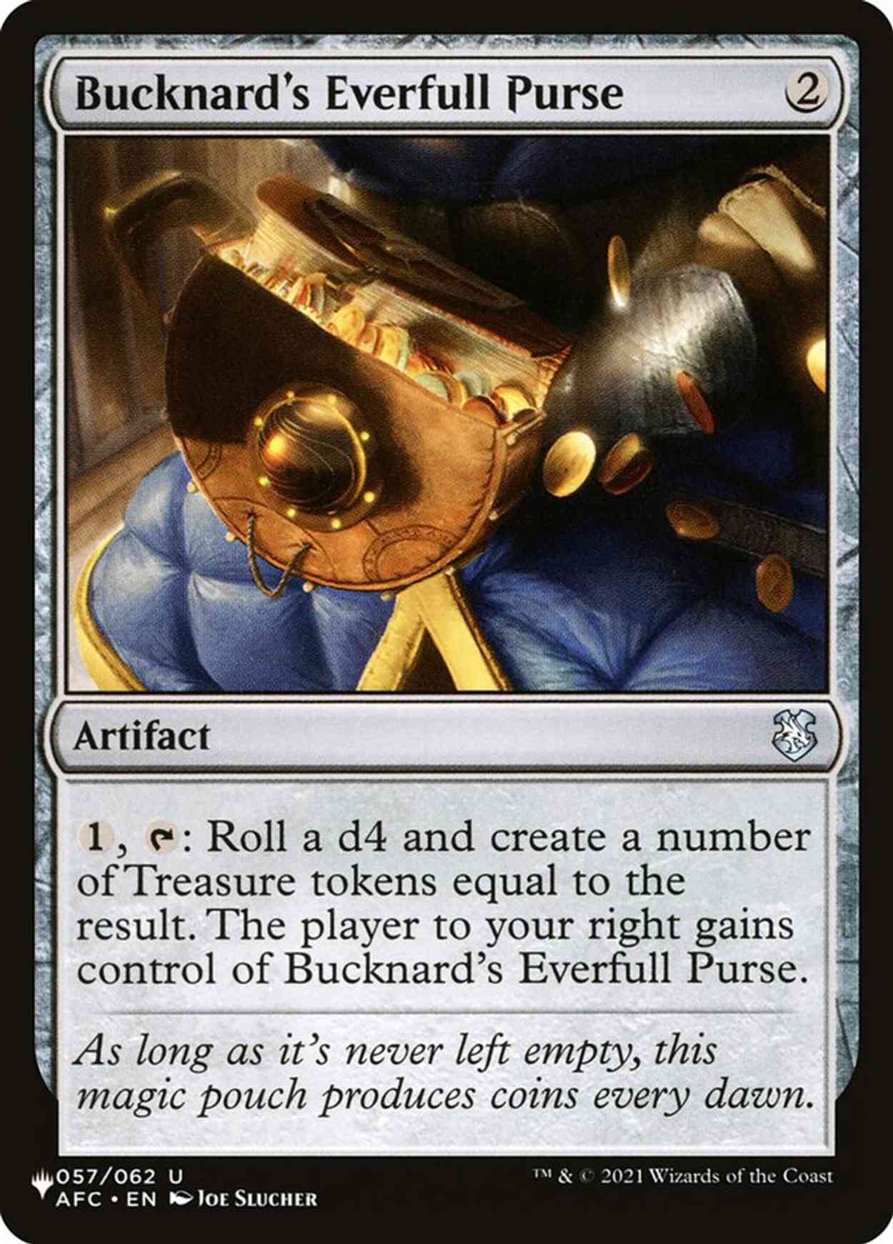 Bucknard's Everfull Purse magic card front